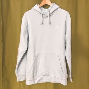 Adidas Powder Blue Pullover Hoodie